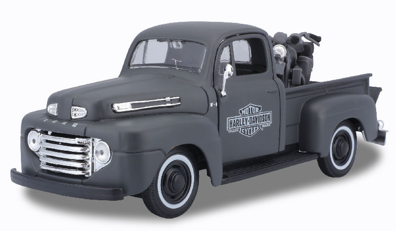 Fordフォード F-1 ピックアップ ハーレーダビッドソン 1948 トラック 模型 / MAISTO 1/24 ミニカー 模型