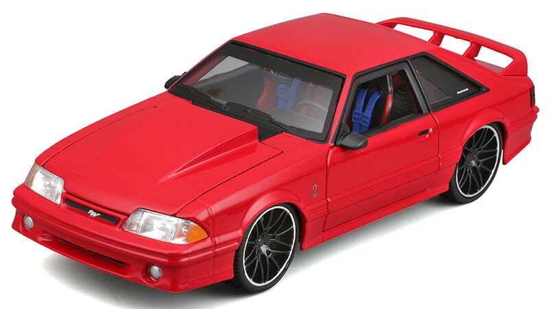 Ford Mustangフォード マスタング SVT コブラ 1993 レッド スポーツカー / MAISTO 1/24 ミニカー 模型