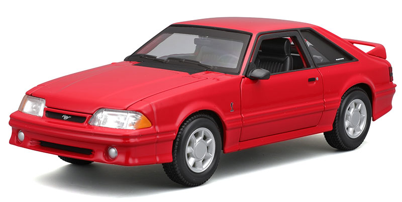 Ford Mustangフォード マスタング SVT コブラ 1993 レッド スポーツカー / MAISTO 1/24 ミニカー 模型