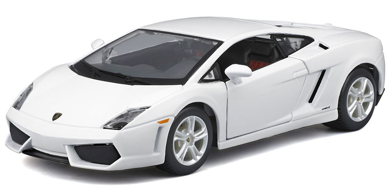 Lamborghiniランボルギーニ ガヤルド 白いこと 精神的な統合一揃いの道具 ひな形 ひな形 / MAISTO 1/24 ミニカー ひな形