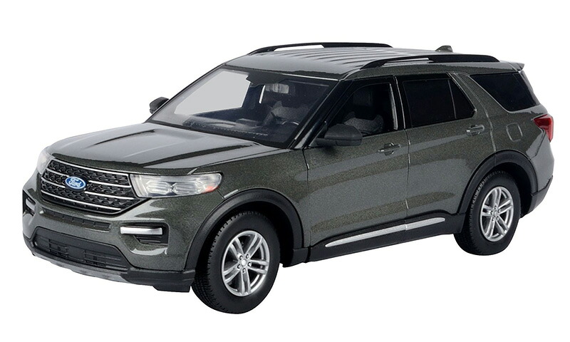 Fordジェラルド・r・フォード エクスプローラー XLT 2022 薄墨色 SUV ひな形 ダイキャスト 模範例 / Motor Max 1/24 ミニカー ひな形 車-おもちゃ-ミニカー・トイカー