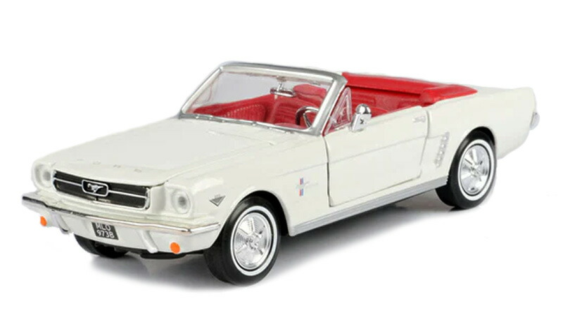 Ford Mustangフォード マスタング 1964 007 ゴールドフィンガー 劇中車 模型 / Motor Max 1/24 ミニカー 模型