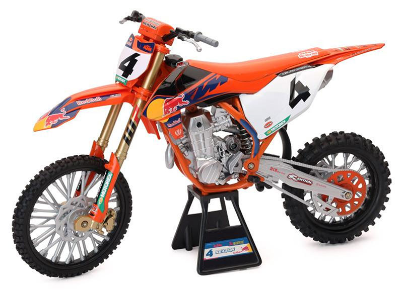 Red Bullレッドブル KTM 450SX-F #4 チェイス・セクストン バイク 模型 / NEW-RAY 1/6 ミニカー 模型|ラストホビー