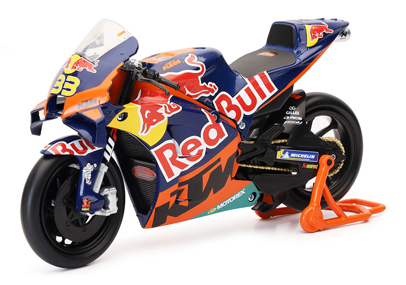 KTM RC16 レーシングバイク #33 ブラッド・ビンダー モトクロス バイク 模型 モデル / NEW-RAY 1/12 ミニカー 模型｜ラストホビー