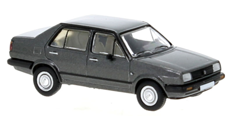 Volkswagenフォルクスワーゲン ジェッタ II 1984 ダークグレー 旧車 模型 モデル / PCX87 1/87 ミニカー 模型