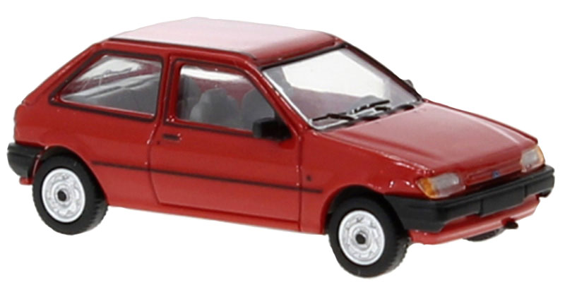 Fordフォード Fiestaフィエスタ MK III カリプソ 1989 レッド 模型 モデル / PCX87 1/87 ミニカー 模型