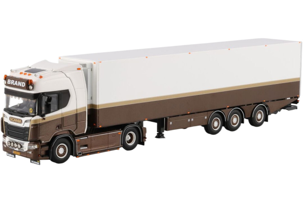 Brand Transport Scania R Highline CR20H 冷凍セミトレーラー / WSI 1/50 ミニカー 模型｜ラストホビー 30,875円