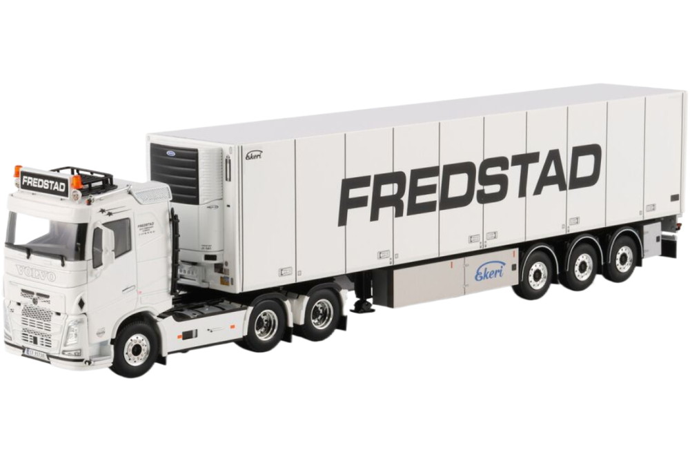 Nfredstad Volvo FH4 Sleeper Cab 冷凍セミトレーラー / WSI 1/50 ミニカー 模型｜ラストホビー