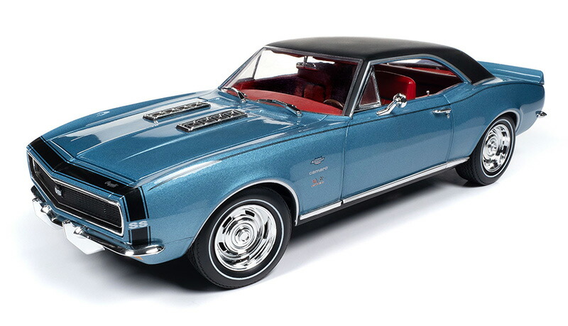 Chevroletシボレー Camaro Coupe MCACN 1967 Nantucket Blue / AMERICAN MUSCLE 1/18 ミニカー ひな型