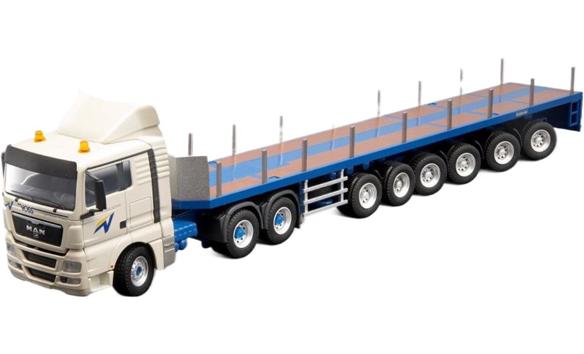 VOSS MAN TGX XL flatbed trailerフラットベッドトレーラー トラック 模型 /Conrad 1/50 26,492円