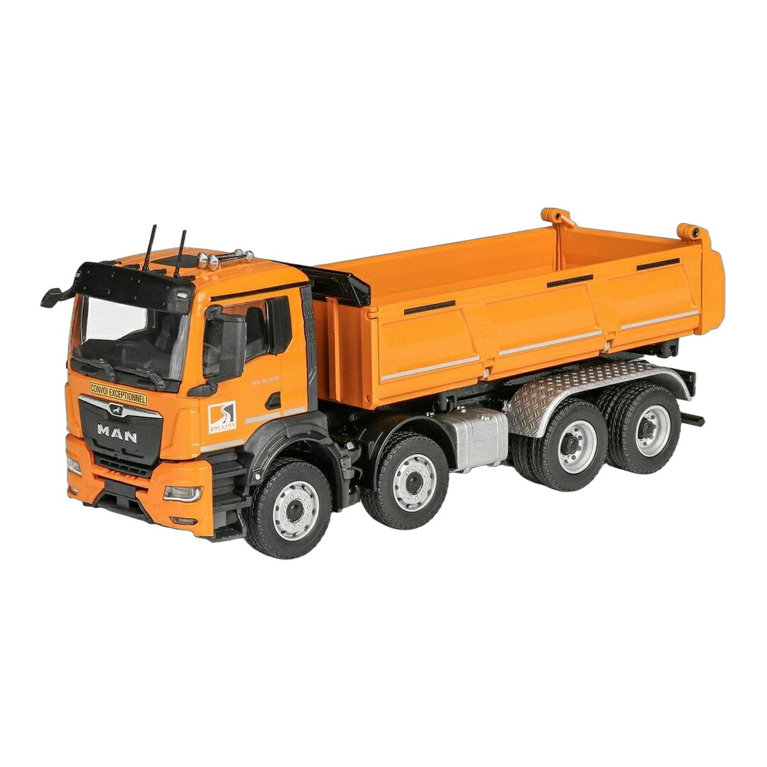Lise & Fils MAN TGX NN 41.520 Meiller Trigenius ダンプ 建設車両 / CONRAD 1/50 建設機械模型