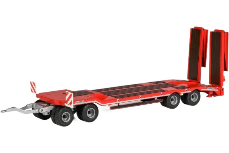 Schwarzmueller low loader低床トレーラー orange トラック 模型 /Conrad 1/50|ラストホビー