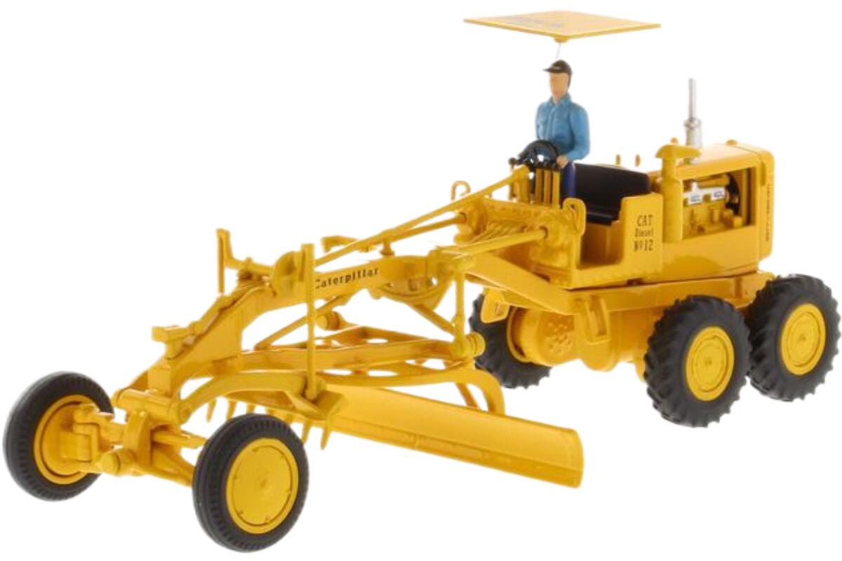 CATキャタピラー No.12 Motor Grader 作り上げる機械類 ひな形 /Diecast Masters 1/50
