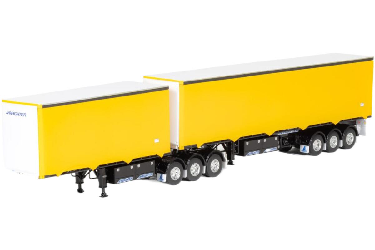 B Double Eziliner yellow/black トラック 模型 /Drake 1/50｜ラストホビー