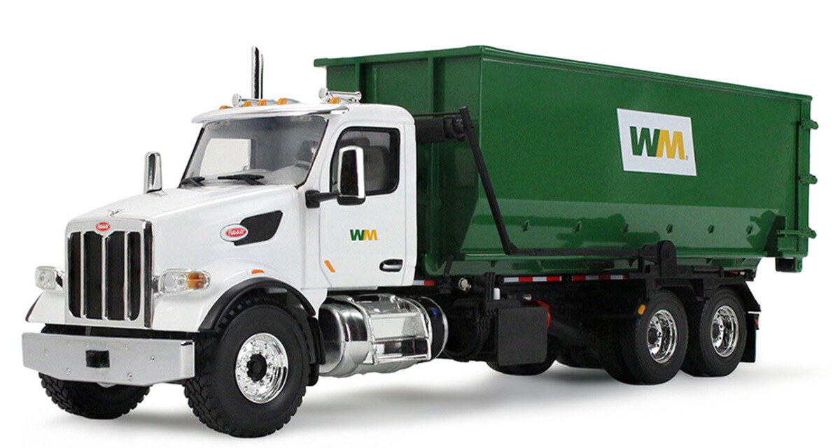 Waste Management Peterbilt Model 567 with 40 Yar / FIRST GEAR 1/34 貨物自動車商用車 ひな形