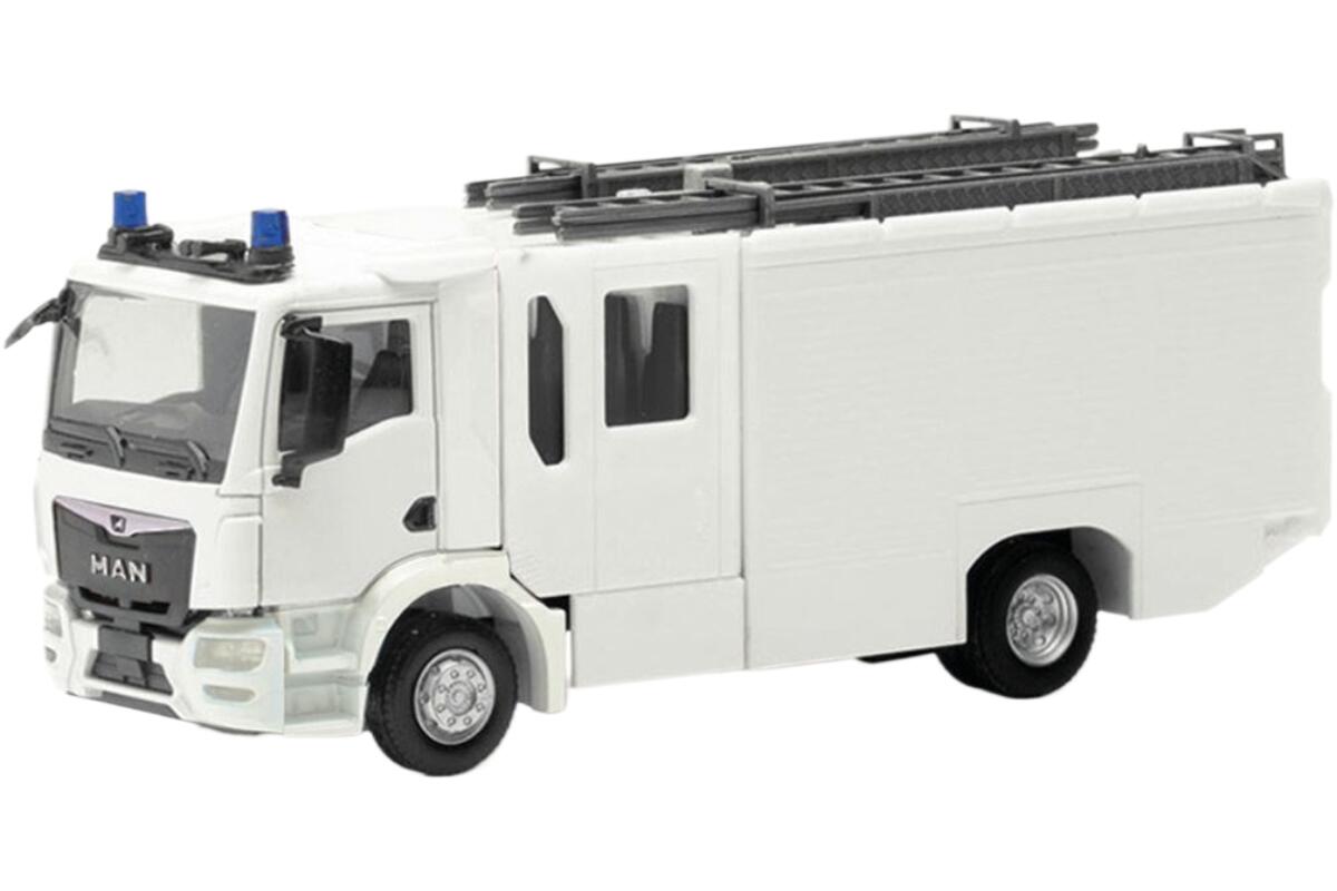 parts service MAN TGM CC Z-Cab fire engine 2 pieces ミニカー /Herpa 1/87