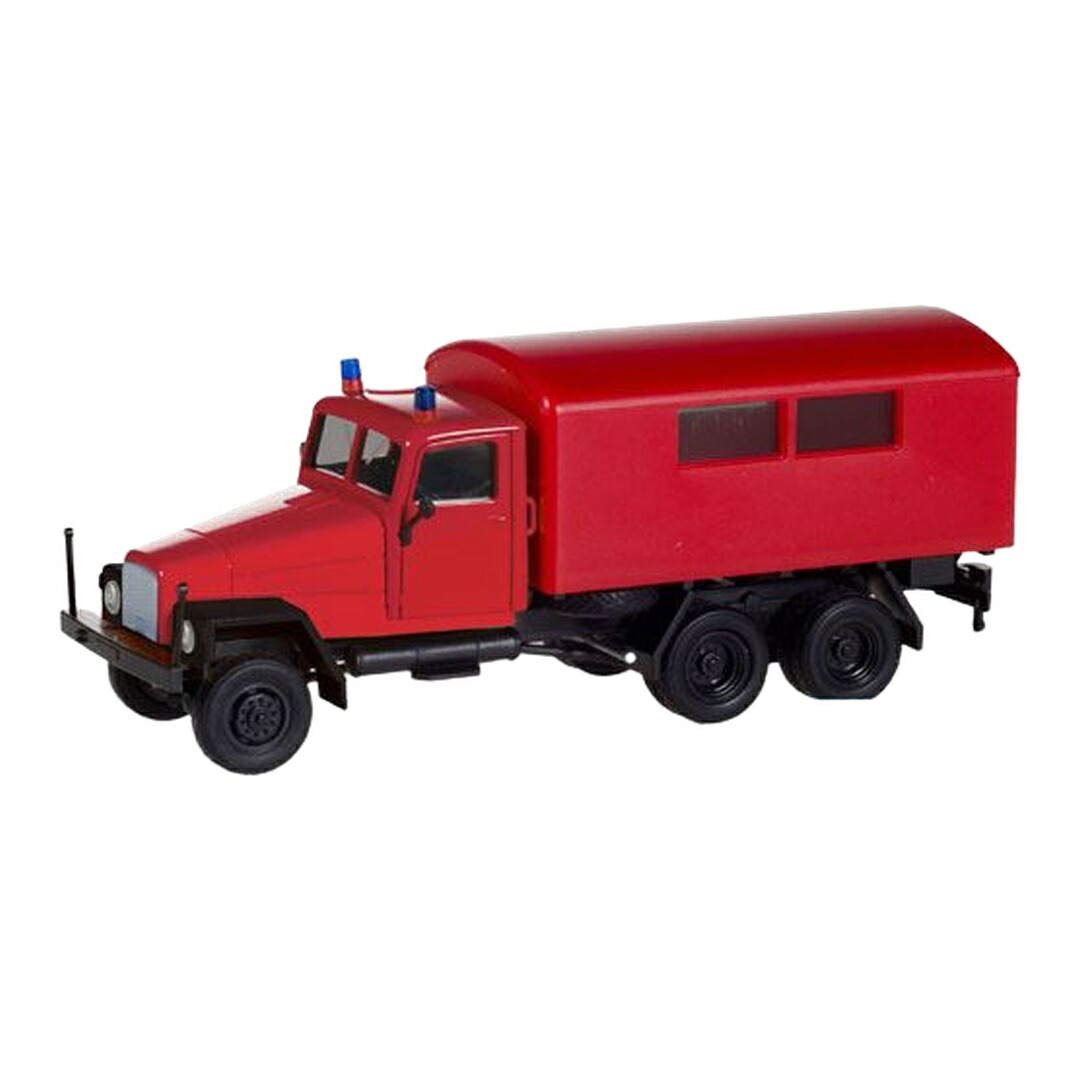 消防隊 IFA G5 ボックス席貨物自動車 消防自動車 / Herpa 1/87 貨物自動車ひな型