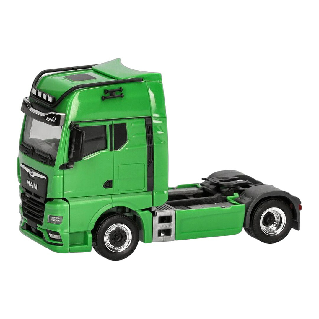 MAN TGX GX Individual 2軸 緑であること トラクタ 貨物自動車 / Herpa 1/87 貨物自動車ひな形
