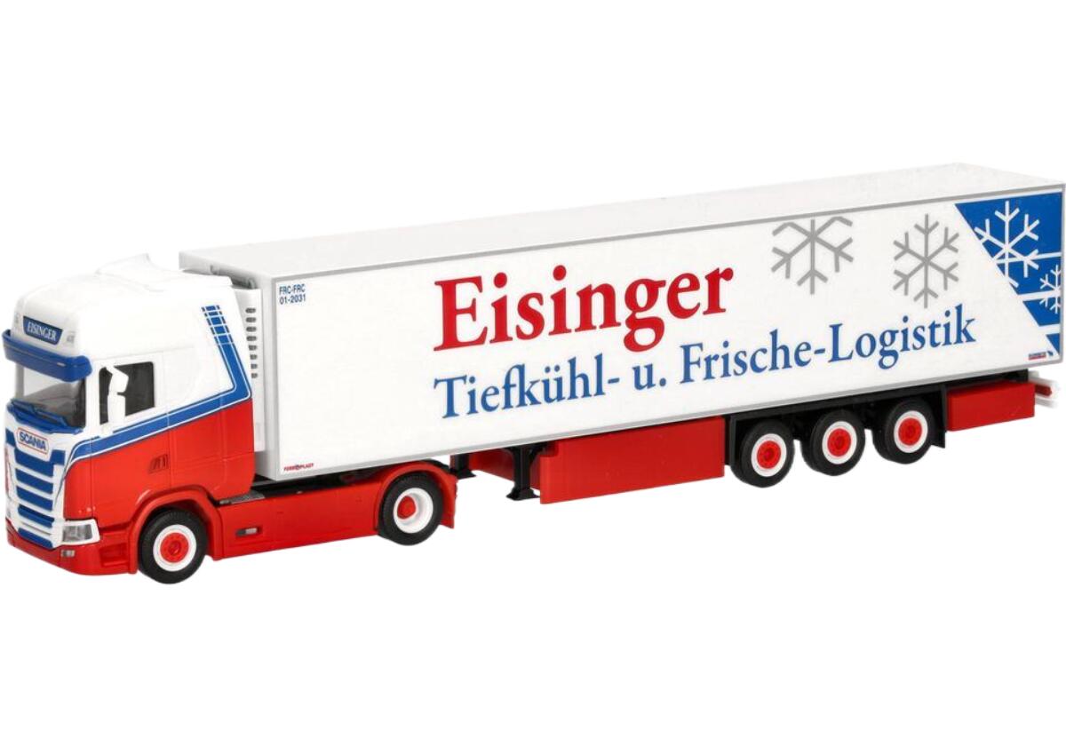 Eisinger Scaniaスカニア CS20HD reefer semitrailer冷蔵セミトレーラー トラック 模型 /Herpa 1/87|ラストホビー