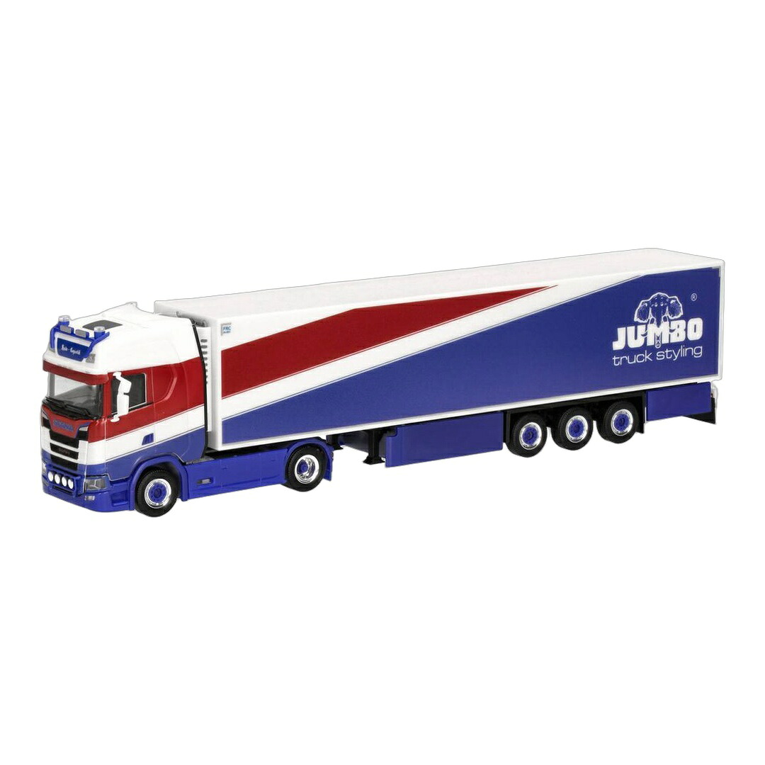Heide Logistik/Jumbo Fischer Scania CS20HD reefer semitrailer 320399｜ラストホビー