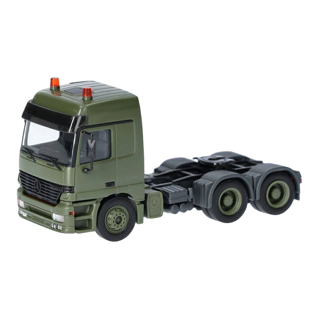 メルセデス・ベンツ Actros L MP1 3軸 緑であること / Herpa 1/87 貨物自動車ひな型