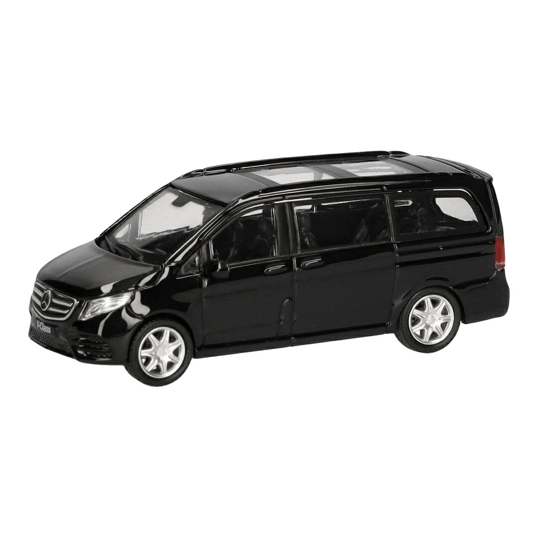 メルセデス・ベンツ V位置付け 黒いこと / Herpa 1/87 ミニカー 車-乗り物のおもちゃ-おもちゃ