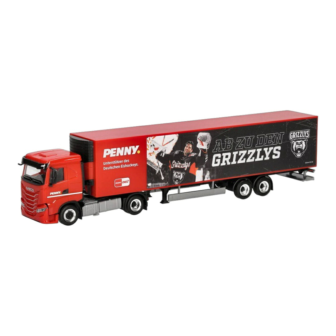 PENNY DEL / Grizzlys Wolfsburg Iveco S-Way reefer semitrailer 962131｜ラストホビー