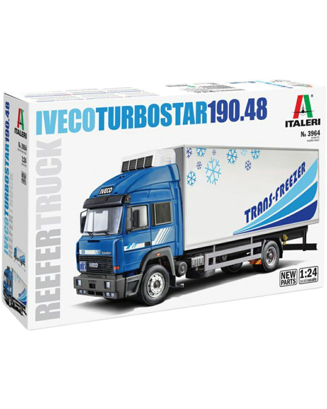 イベコ ターボスター 190.48 冷凍冷蔵トラック 冷凍車 / ITALERI 1/24 ミニカー｜ラストホビー