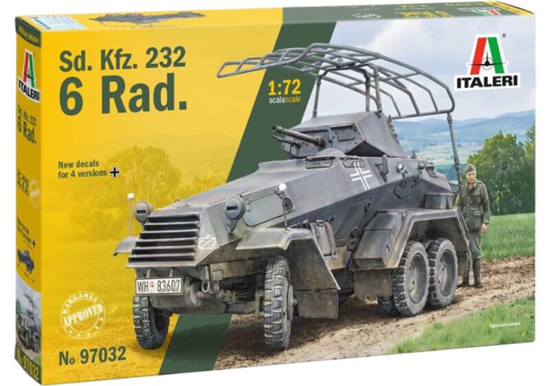 Sd. Kfz. 232 6 Rad. ミリタリー /Italeri 1/72