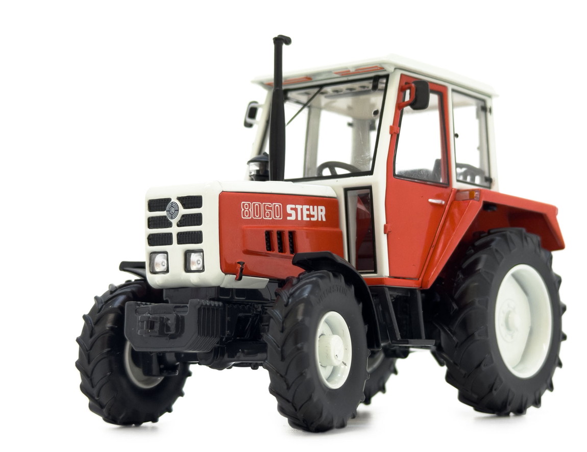 【取っておく】Steyrシュタイアー 8060 SK1 4WD トラクタ / margemodel 1/32 ミニカー 稼穡機械類