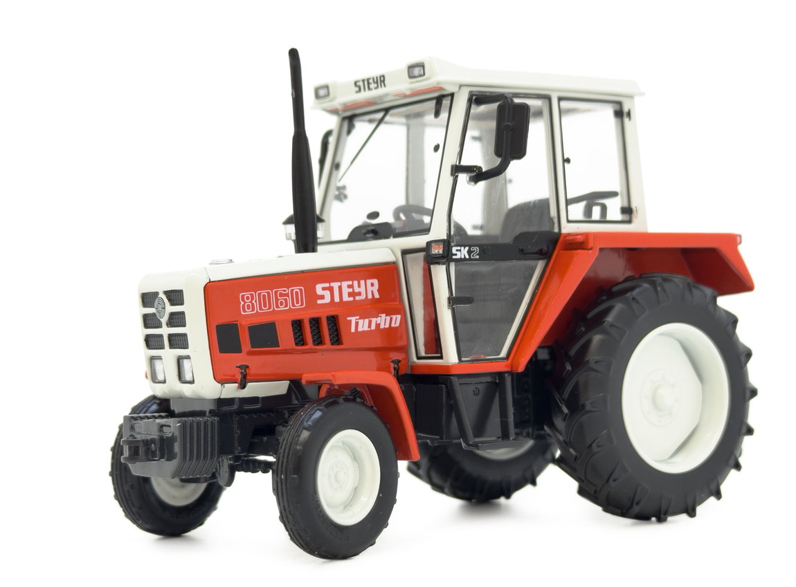 【取っておく】Steyrシュタイアー 8060 SK2 2WD トラクタ / margemodel 1/32 ミニカー 稼穡機械類