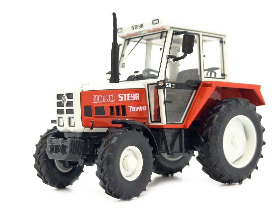 【取っておく】Steyrシュタイアー 8060 SK2 4WD トラクタ / margemodel 1/32 ミニカー 稼穡機械類