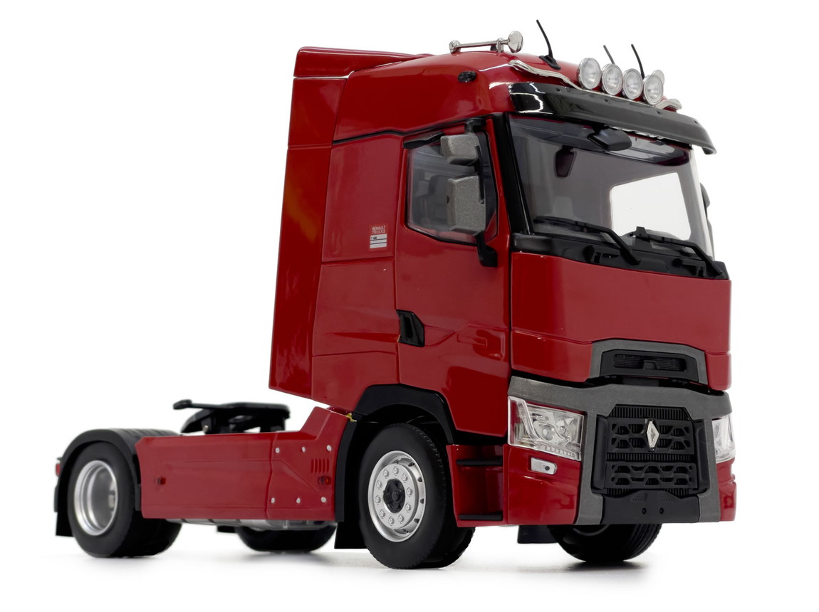 【取って置く】Renaultルノー T続きもの 4x2 赤いこと / margemodel 1/32 ミニカー