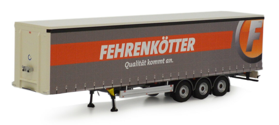 【取っておく】Pacton カーテンサイダートレーラー Fehrenkoetter目論む / margemodel 1/32 ミニカー