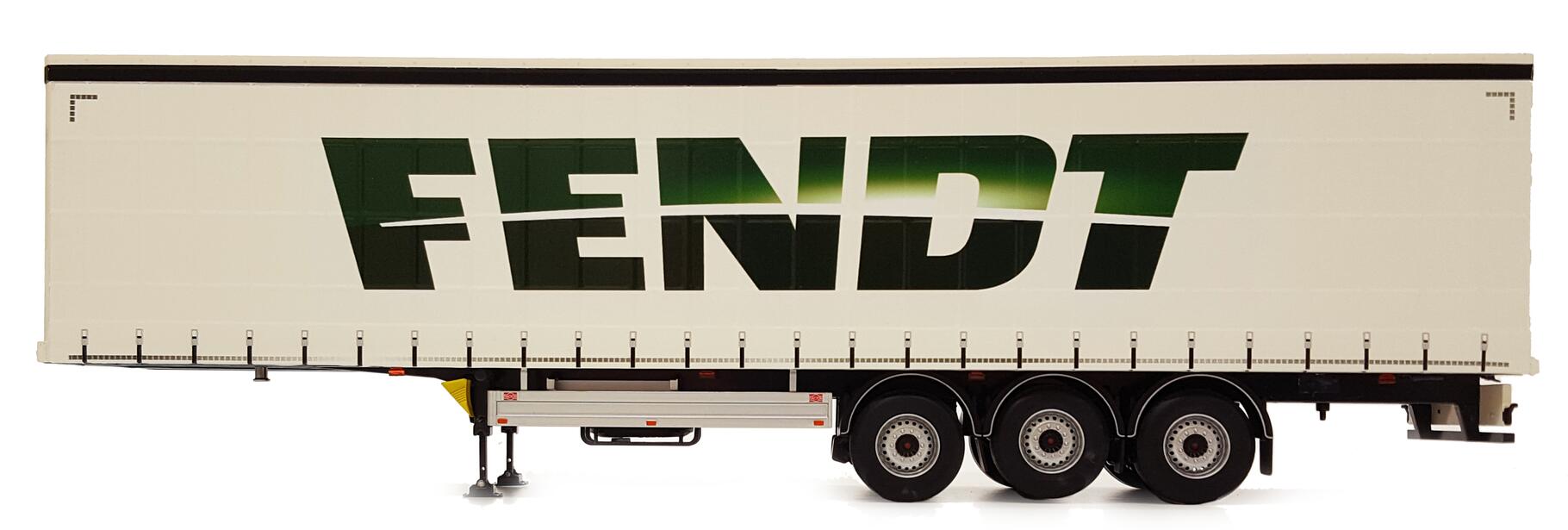 【取っておく】Pactonカーテンサイダートレーラー Fendtフェントデザイン / margemodel 1/32 ミニカー