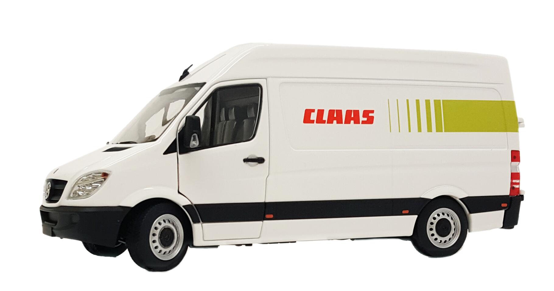 【取っておく】Mercedes-Benz Sprinter 白いこと Claasクラース ～版 / margemodel 1/32 ミニカー