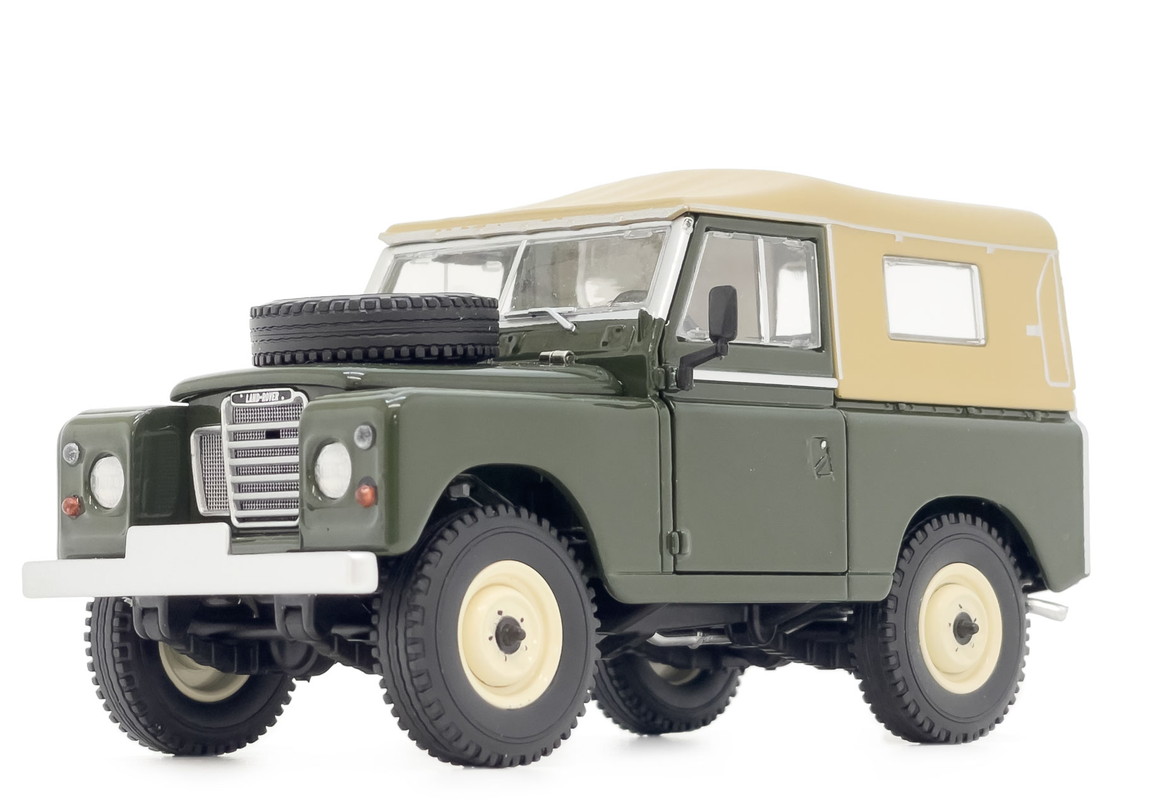 【取って置く】Landrover地びたローバー Series 3 88 ホンブルグ帽とっ始め ディープブロンズグリーン / margemodel 1/32 ミニカー