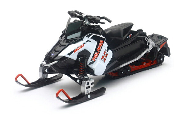 Polaris Switchback Pro-X 800 Snowmobile White / NEW-RAY 1/16 自動二輪車 ひな形