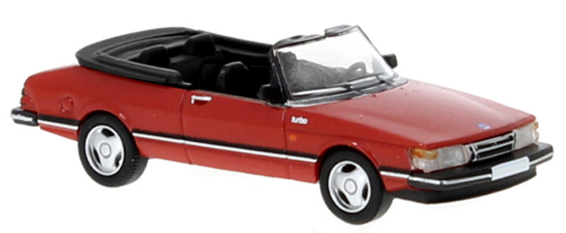 Saab奉公 900 Convertible 1986 Redhigh qua / PCX87 1/87 ミニカー ひな型