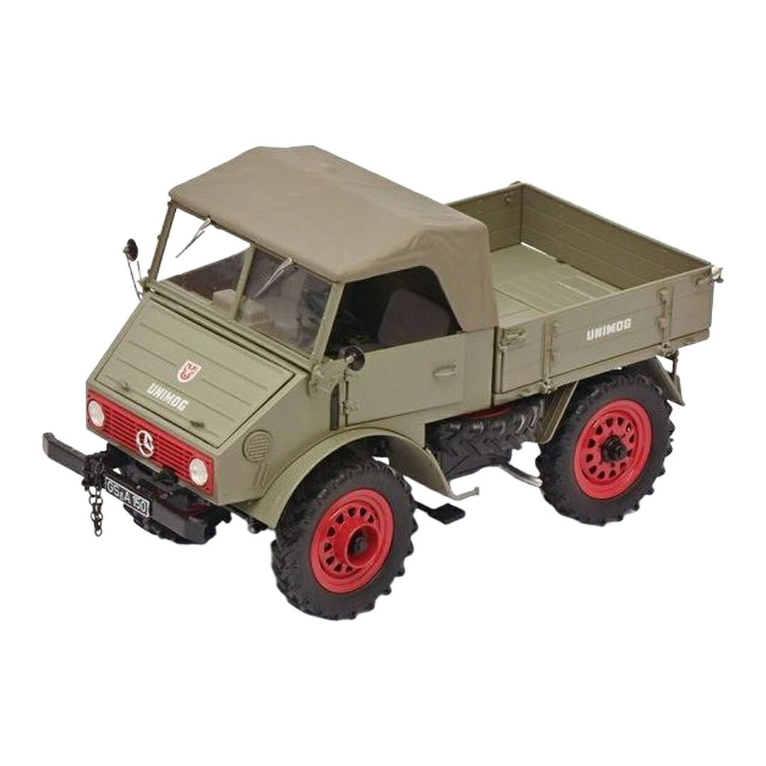 ウニモグ U401 多役立つこと御役目車 貨物自動車 / Schuco 1/18 ダンプ車ひな形