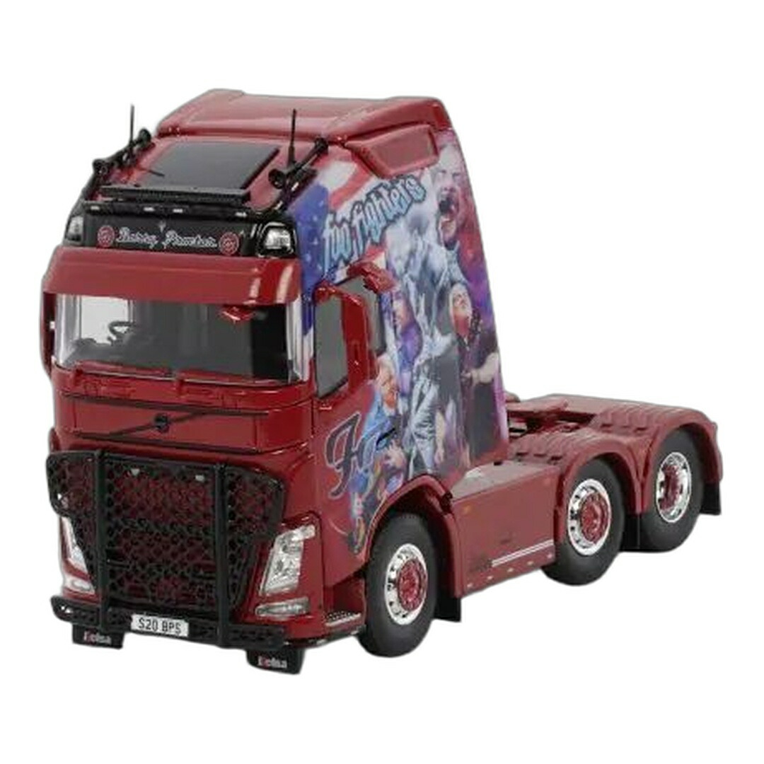 Barry Proctor Foo Fighters ボルボ FH04 グローブトロッター XL トラクタ / TEKNO 1/50 貨物自動車ひな形