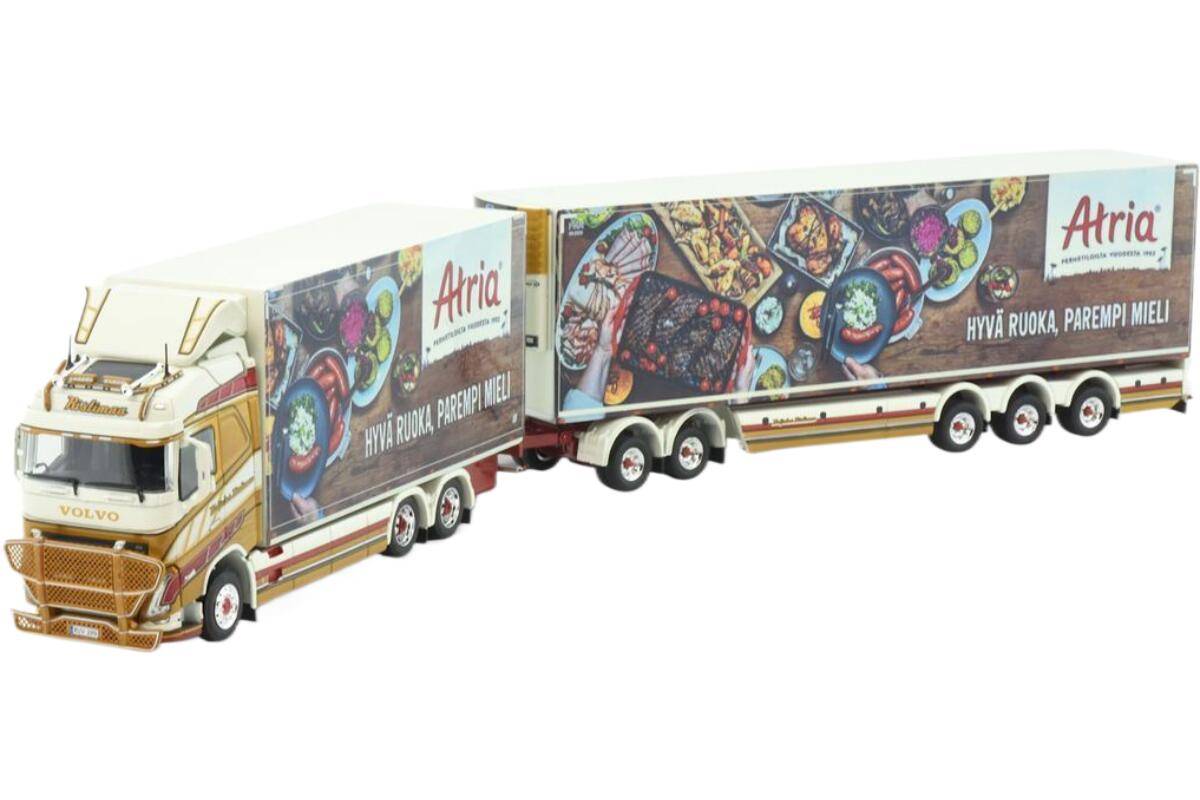 Ristimaa - Atria Volvoボルボ FH05 Globetrotter 24m reefer Combi トラック 模型 /Tekno 1/50