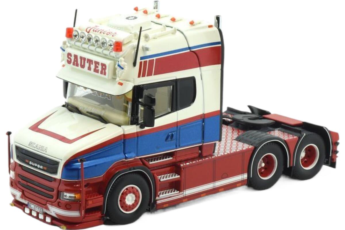 Sauter Scaniaスカニア Torpedo Topline トラック 模型 /Tekno 1/50