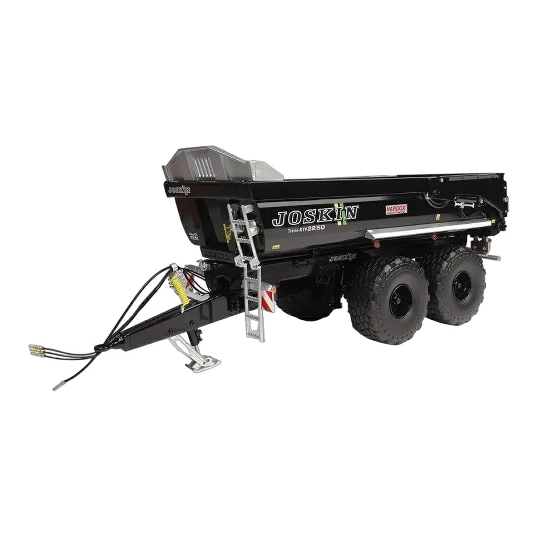 ジョスキン Trans KTP 22/50 黒いこと ダンプ車 トレーラ 農機 / Universal Hobbies 1/32 貨物自動車真似形 ミニカー・トイカー-車