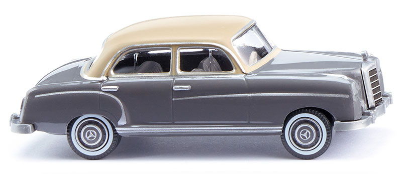 Mercedes-Benzメルセデスベンツ 220 バサルトグレー 旧車 模型 モデル / Wiking 1/87 ミニカー 模型｜ラストホビー