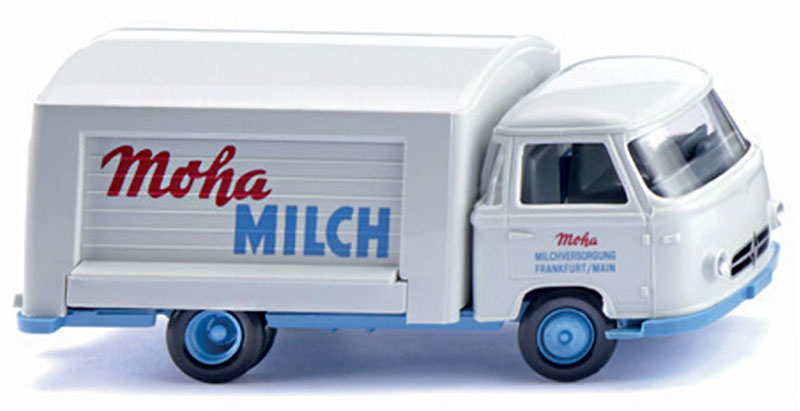 Borgwardボルクワルド 乳製品販売車 働く車 移動販売 模型 ダイキャスト モデル / Wiking 1/87 ミニカー 模型