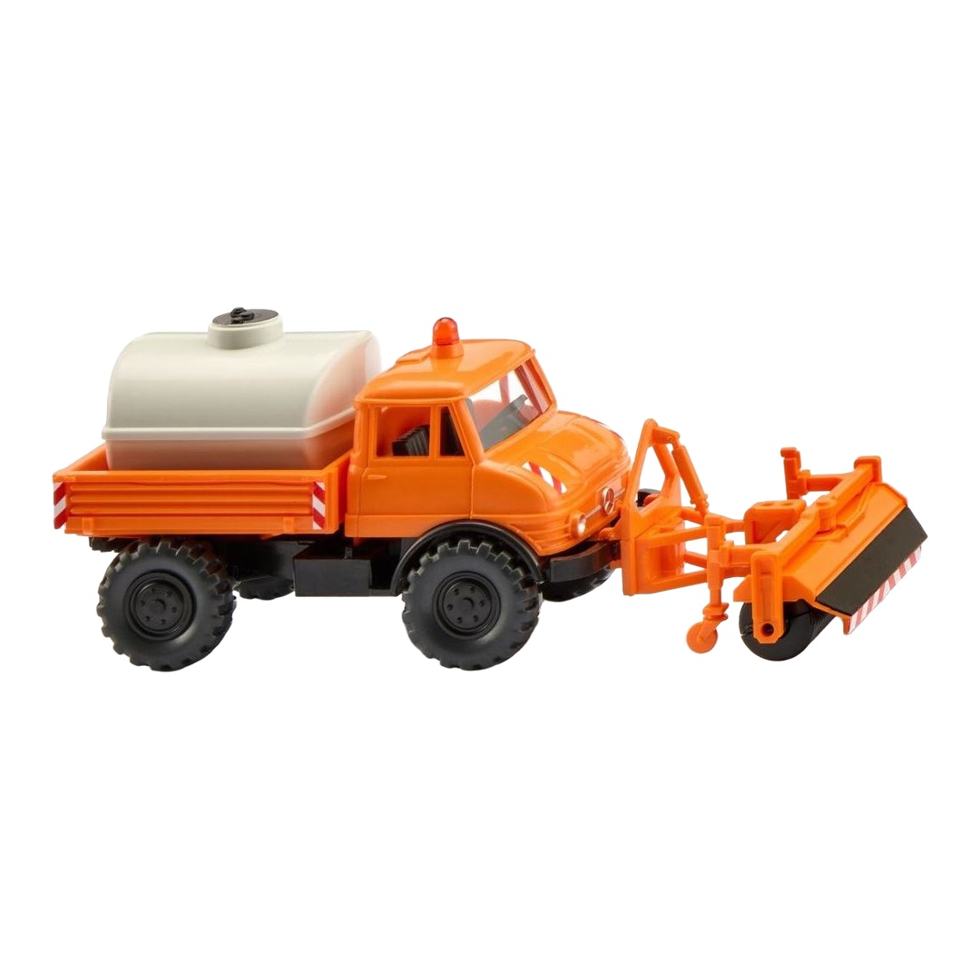 ウニモグ U406 オレンジ色 貨物自動車 やり方車 / Wiking 1/87 余分の物ひな型