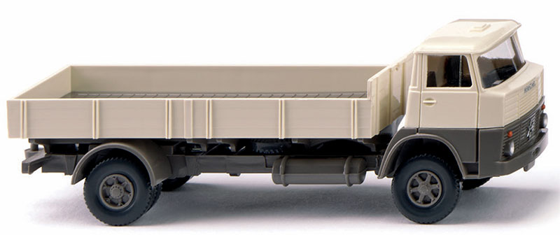 Henschelヘンシェル HS 14/16 フラットベッド 働く車 トラック 模型 / Wiking 1/87 ミニカー 模型