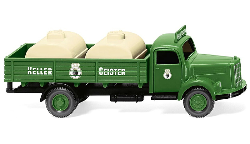 Mercedes-Benzメルセデスベンツ L3500 タンク車 働く車 運搬 模型 モデル / Wiking 1/87 ミニカー 模型