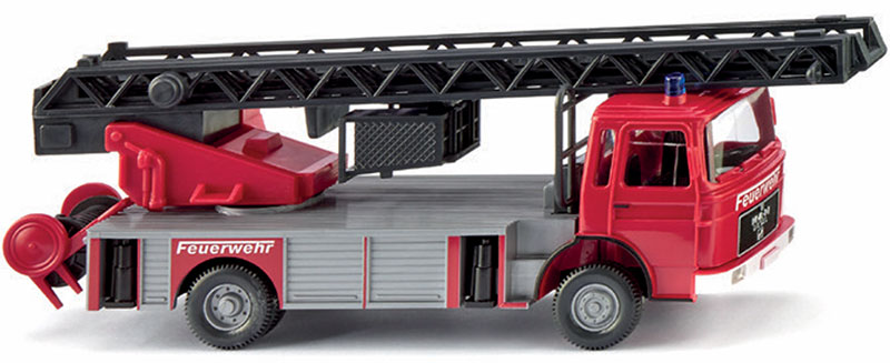 MANマン 消防はしご車 働く車 緊急車両 模型 ダイキャスト モデル インテリア / Wiking 1/87 ミニカー 模型